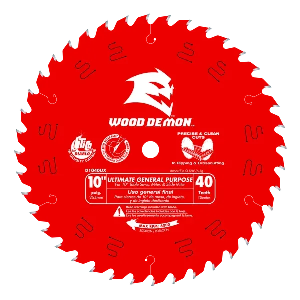 Diablo Ultimate General Purpose Blade 10 in 40T