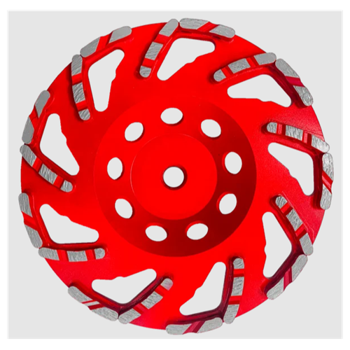Diamond Rimmed Cup Wheel 7 in Masonry