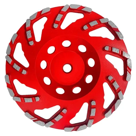 Diamond Rimmed Cup Wheel 7 in Masonry