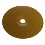 Edger Pad Yellow Fiber No Nut 7 in
