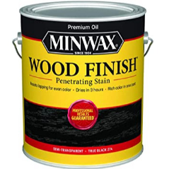 MinwaxStain 1 Gal True Black