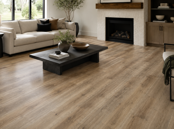 Pyzo-X Glue Down Flooring 7 in x 48 in – Nebraska Sand (2.0/0.15mm - 48.98 SF/Box)