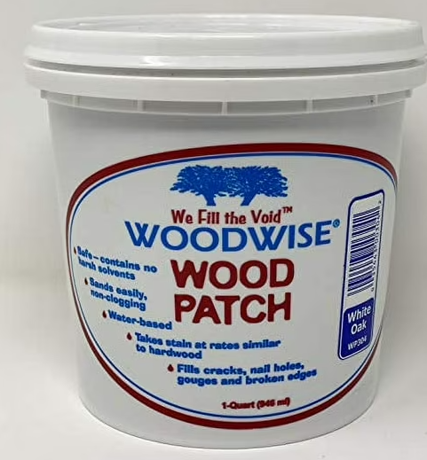 1 QT Woodwise Wood Filler Wood Patch White Oak