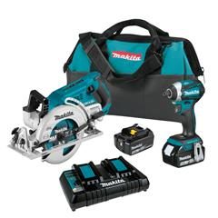 Makita 18V LXT Brushless Cordless 2-Piece Combo Kit 5.0Ah
