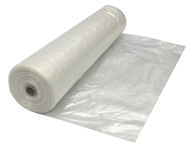 Husky .31-Mil High Density Painter's Plastic Clear