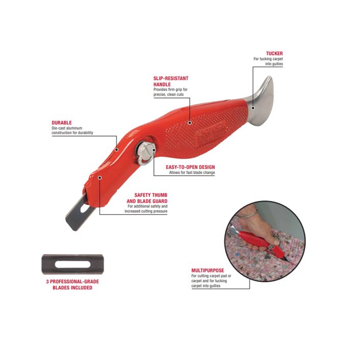 Roberts Cut & Jam Carpet Knife