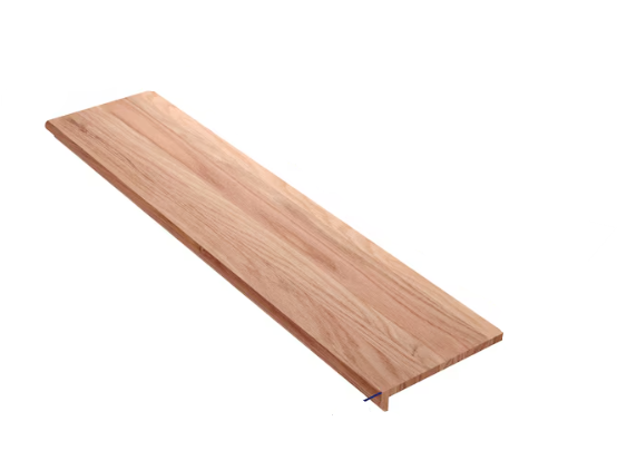 Traditional Retro Stair Tread Red Oak 11-1/2 in x 42 in