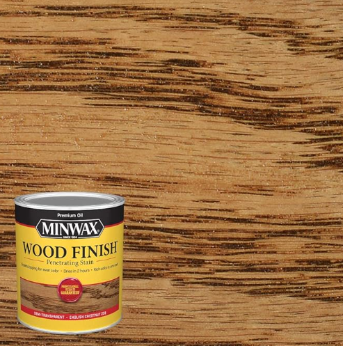 MinwaxStain Qt English Chestnut 233