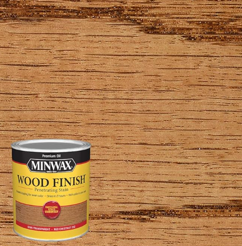 MinwaxStain (Half-Pint) Red Chestnut