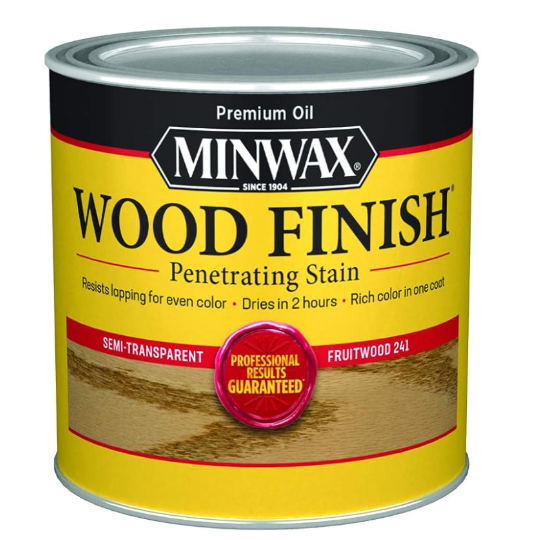 MinwaxStain (Half-Pint) Fruitwood