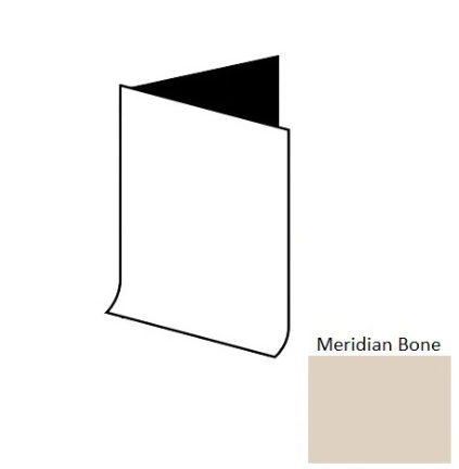 Flexco Rubber Cove Base 4 in x 4 ft x 1/8 in - Meridian Bone (30 PCS/Box)