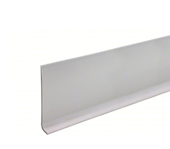Flexco Rubber Cove Base 4 in x 4 ft x 1/8 in - Light Gray (30 PCS/Box)
