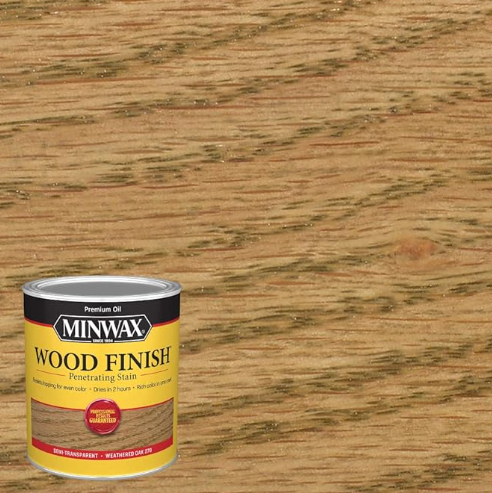 MinwaxStain Qt Weathered Oak 270