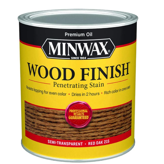 MinwaxStain Qt Red Oak 215