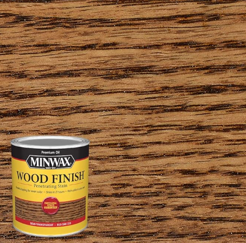 MinwaxStain Qt Red Oak 215