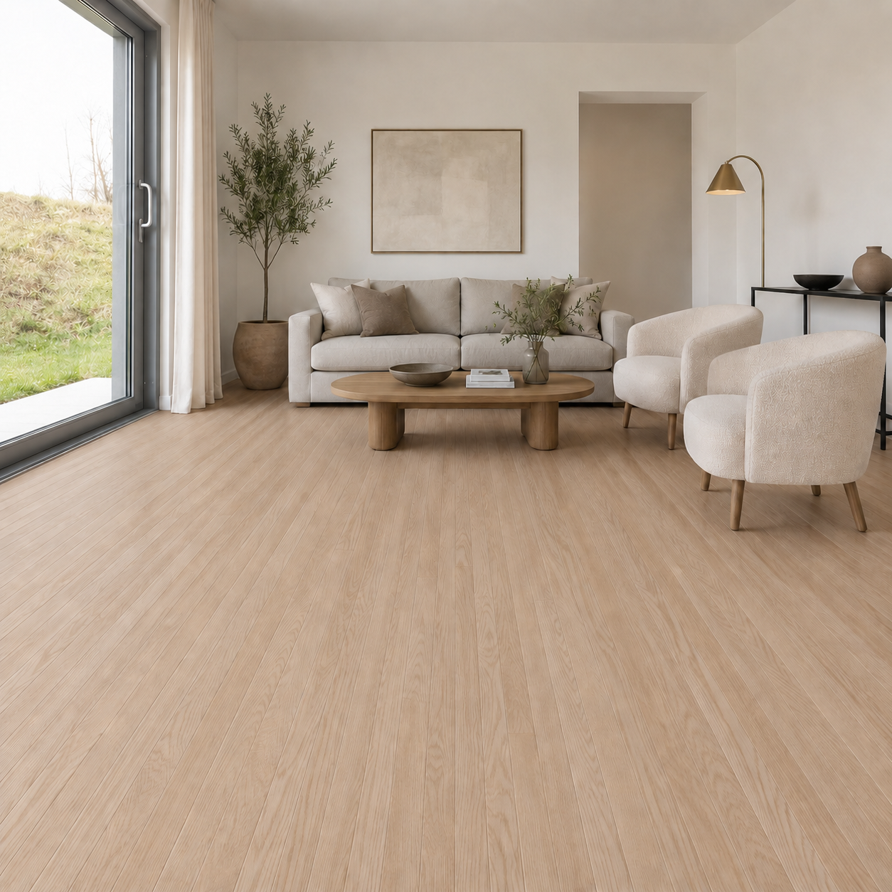 Springcreek Red Oak Select & Better Unfinished Hardwood Flooring – 3/4 in x 2-1/4 in
