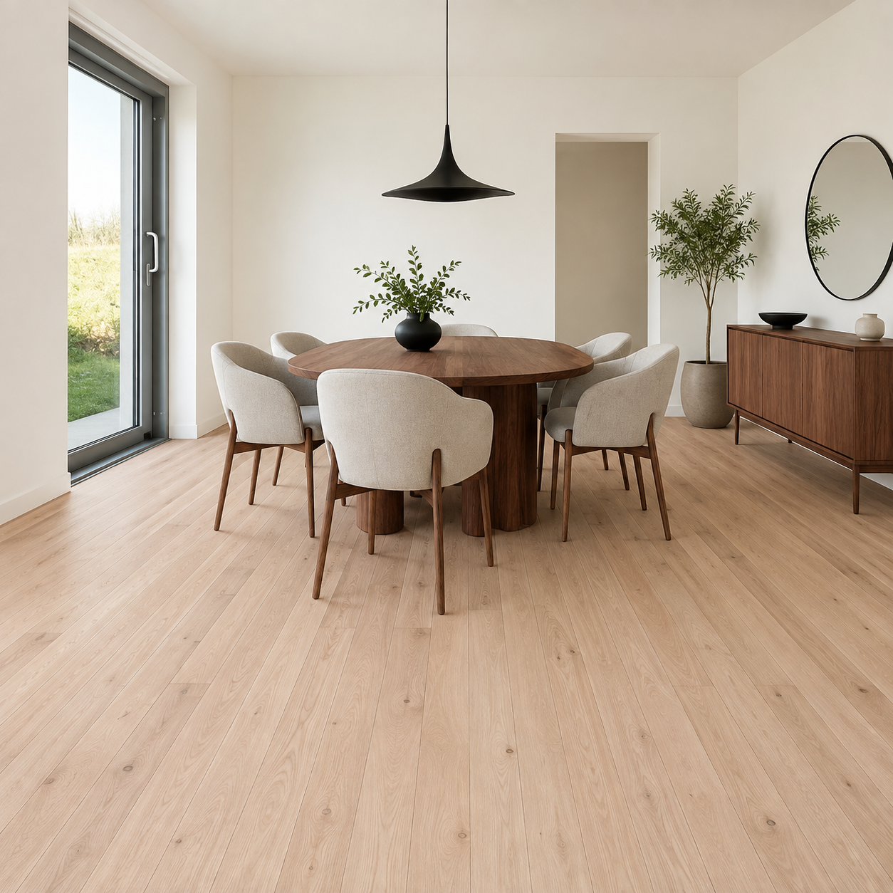 Springcreek Red Oak #1 Common Unfinished Hardwood Flooring – 3/4 in x 2-1/4 in