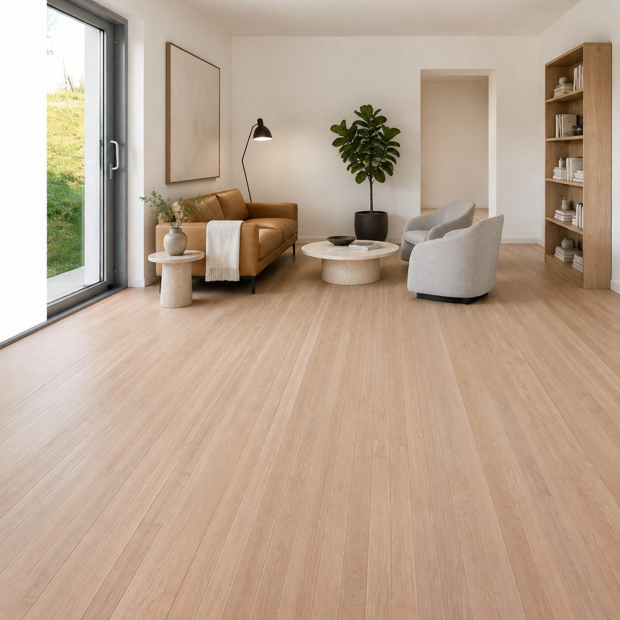 Springcreek Red Oak Select & Better Unfinished Hardwood Flooring – 3/4 in x 3-1/4 in