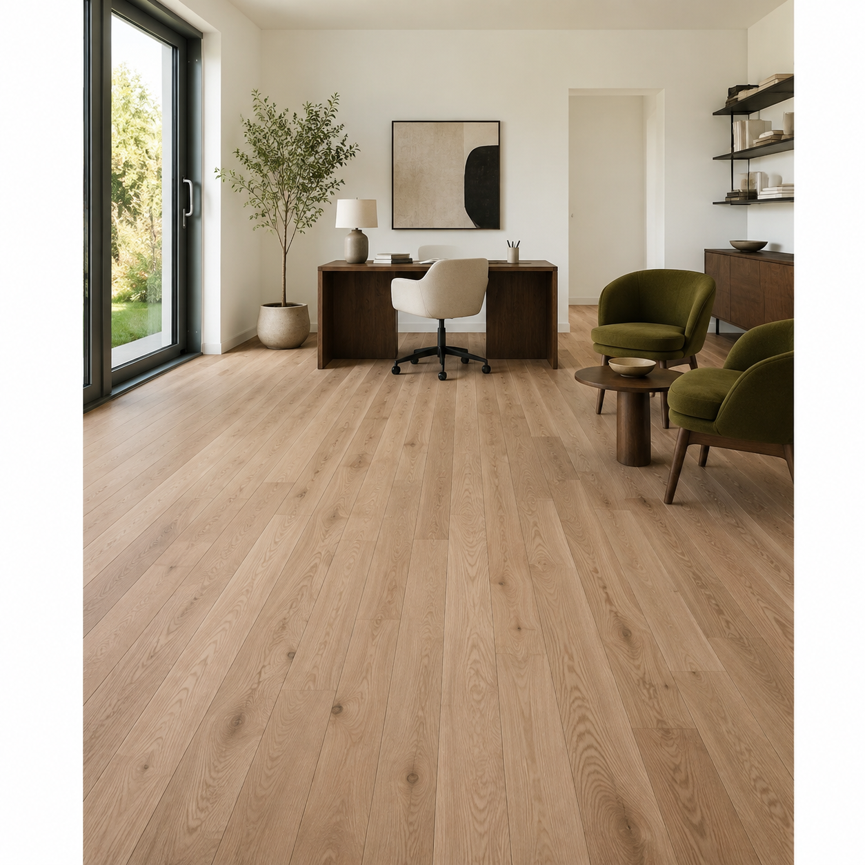 Springcreek Red Oak #1 Common Unfinished Hardwood Flooring – 3/4 in x 3-1/4 in