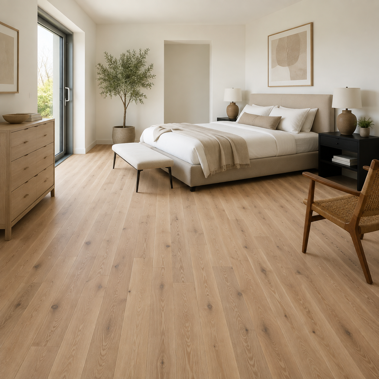 Springcreek Red Oak #2 Common Unfinished Hardwood Flooring – 3/4 in x 4 in