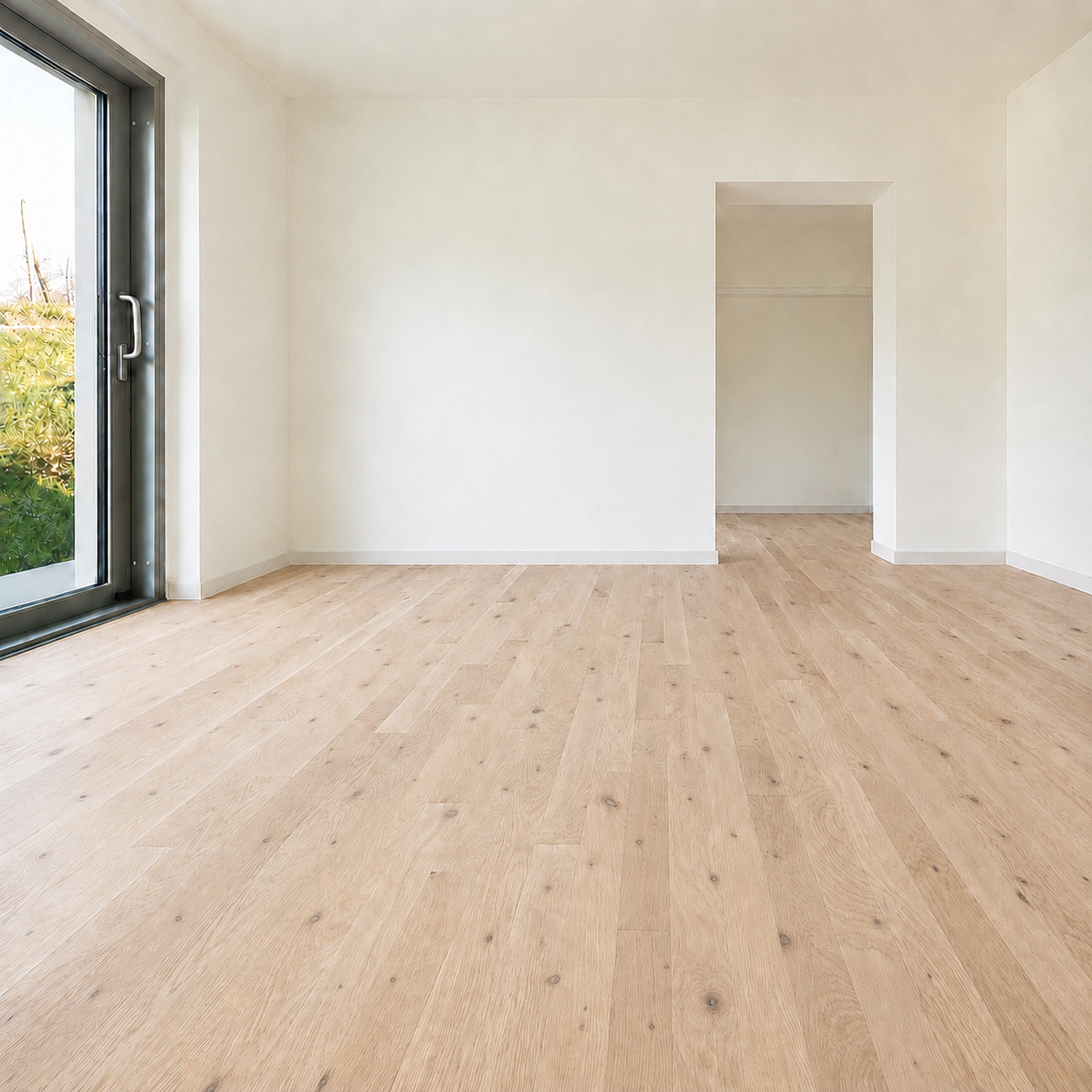Springcreek White Oak #2 Common Unfinished Hardwood Flooring – 3/4 in x 3-1/4 in
