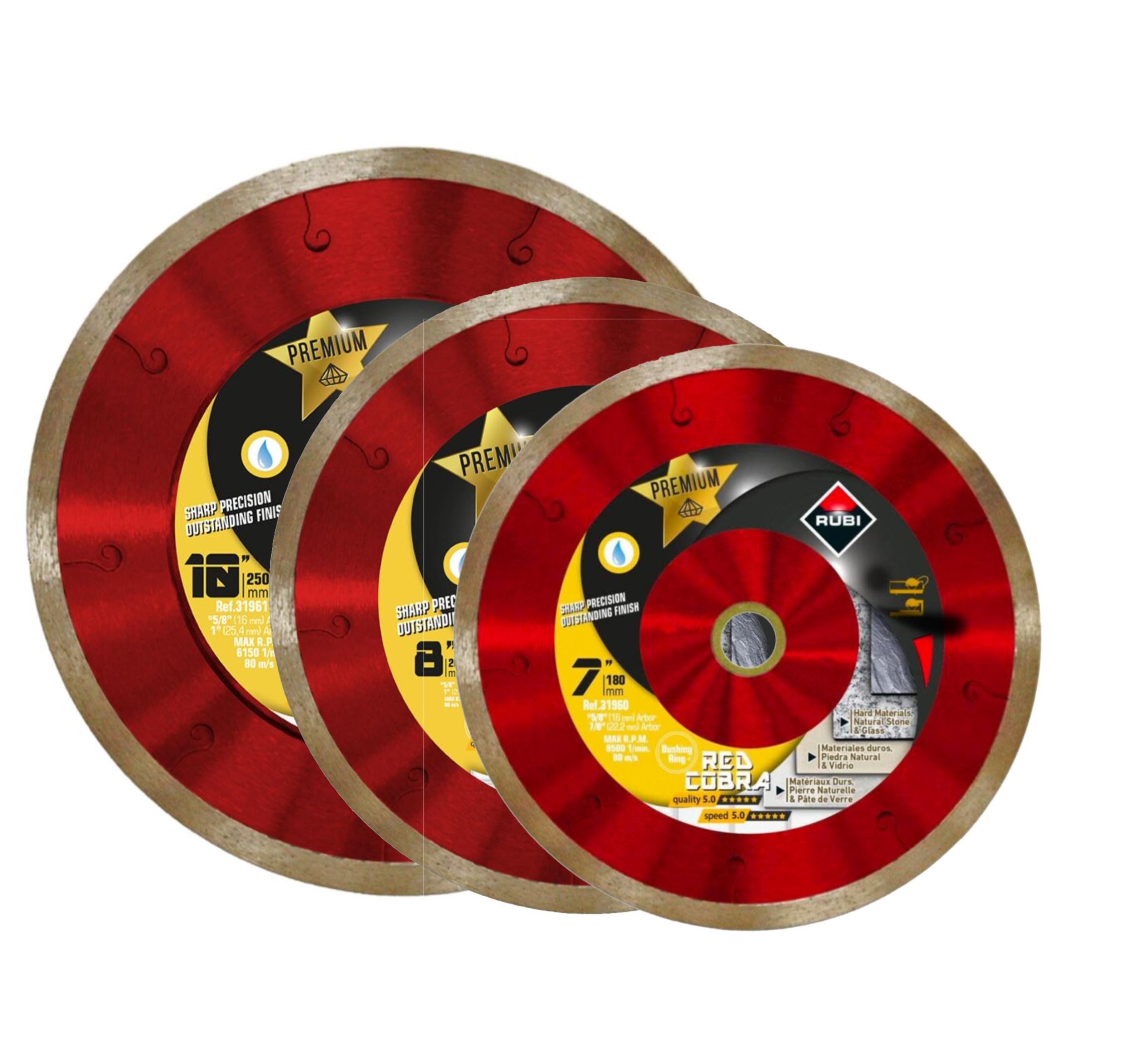 Red Cobra Premium Diamond Blades