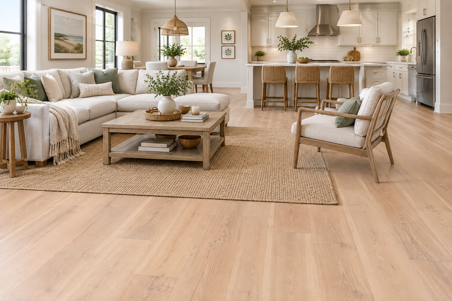 Anthony Oak Red Oak #1 Common Unfinished Hardwood Flooring – 3/4 in x 5 in