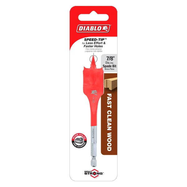 Diablo Spade Wood Bit 7/8 in x 4 in