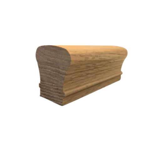 C-6010 White Oak Traditional Rail Fingerjoint 8 ft