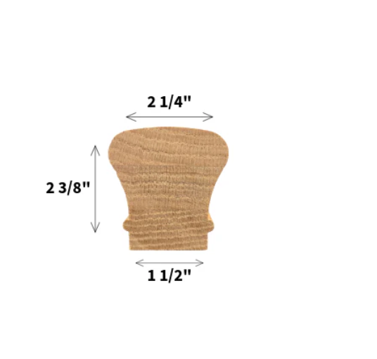 C-6010 White Oak Traditional Rail Fingerjoint 16 ft