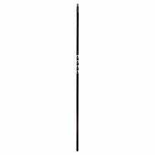 Single Twist Iron Baluster Flat Black