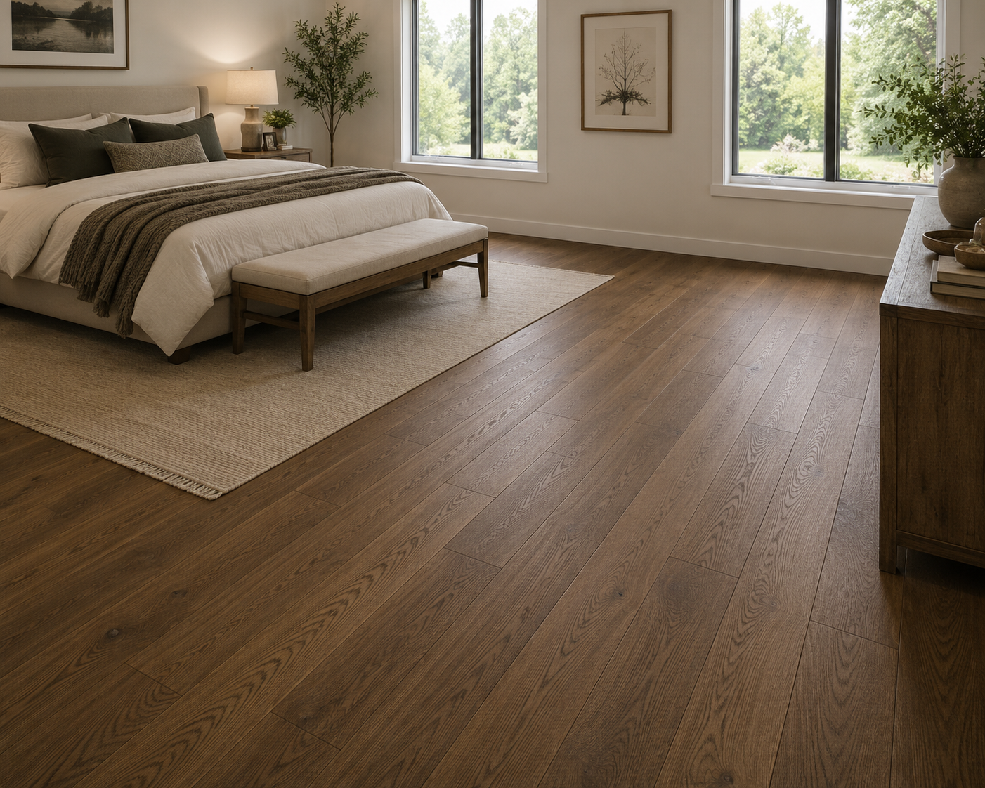 Mullican Nordic Naturals Solid Oak Hardwood Flooring 5 in Copenhagen