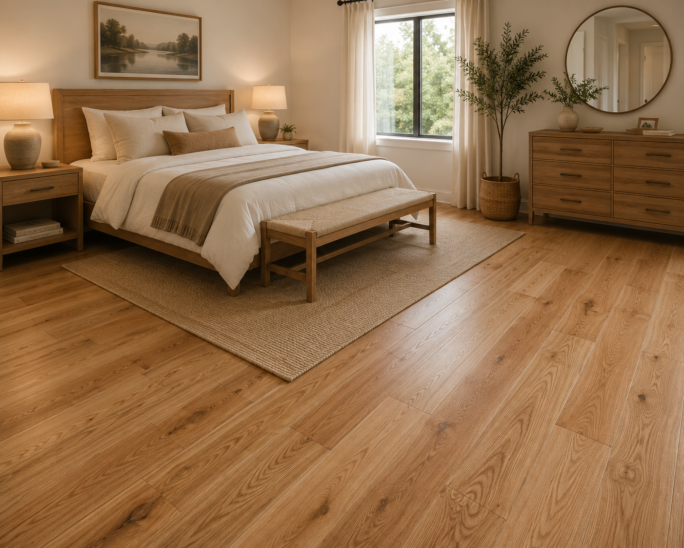 Mullican Nordic Naturals Solid Oak Hardwood Flooring 5 in Aurora