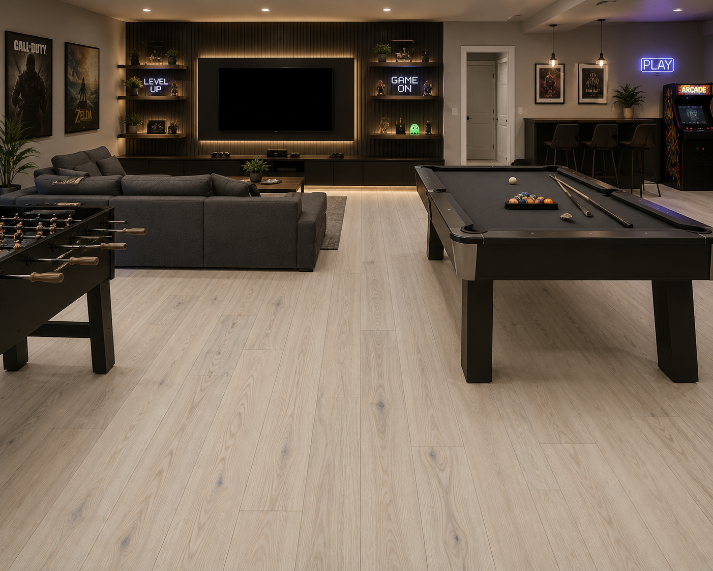 Mullican Nordic Naturals Solid Oak Hardwood Flooring 3 in Northern Lights