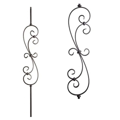 HOF Lg Spiral Scroll  Solid