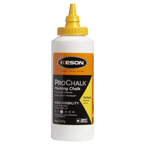 Keson Marking Chalk Yellow 8 oz