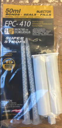 EPC-410 Epoxy Tubes Black