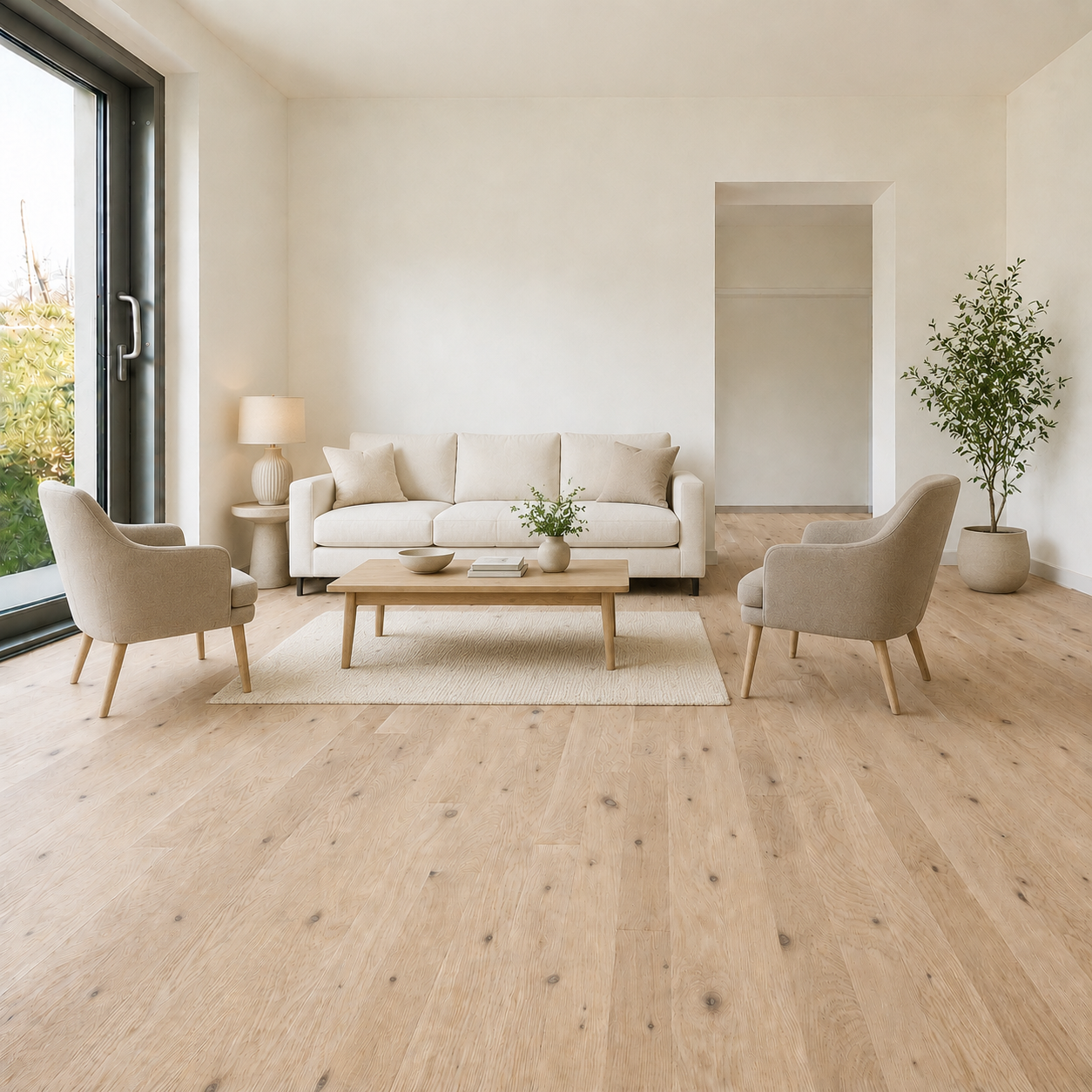 Henry County Red Oak Unfinished Hardwood 3/4