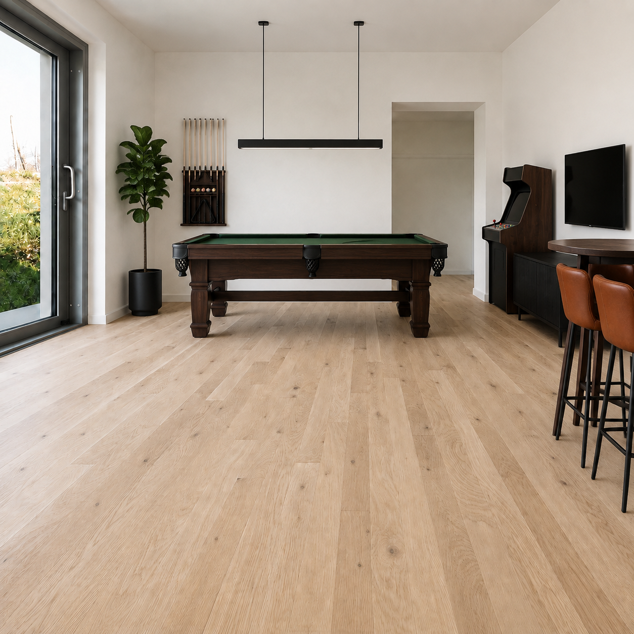 Henry County White Oak Unfinished Hardwood 3/4