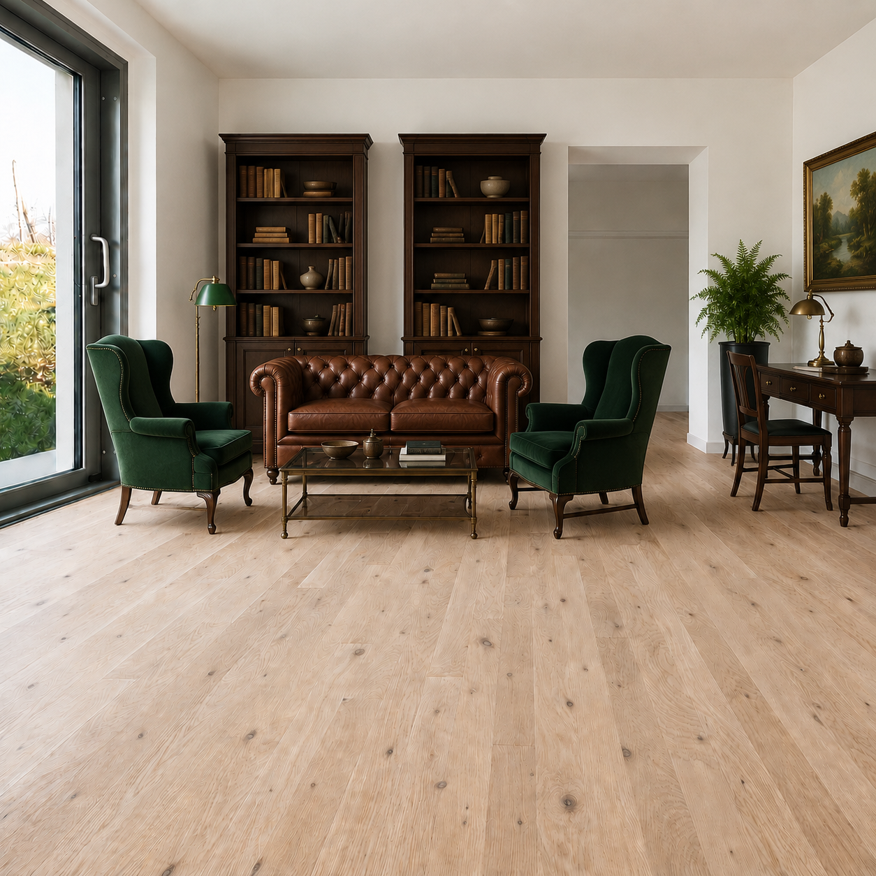 Henry County White Oak Unfinished Hardwood 3/4