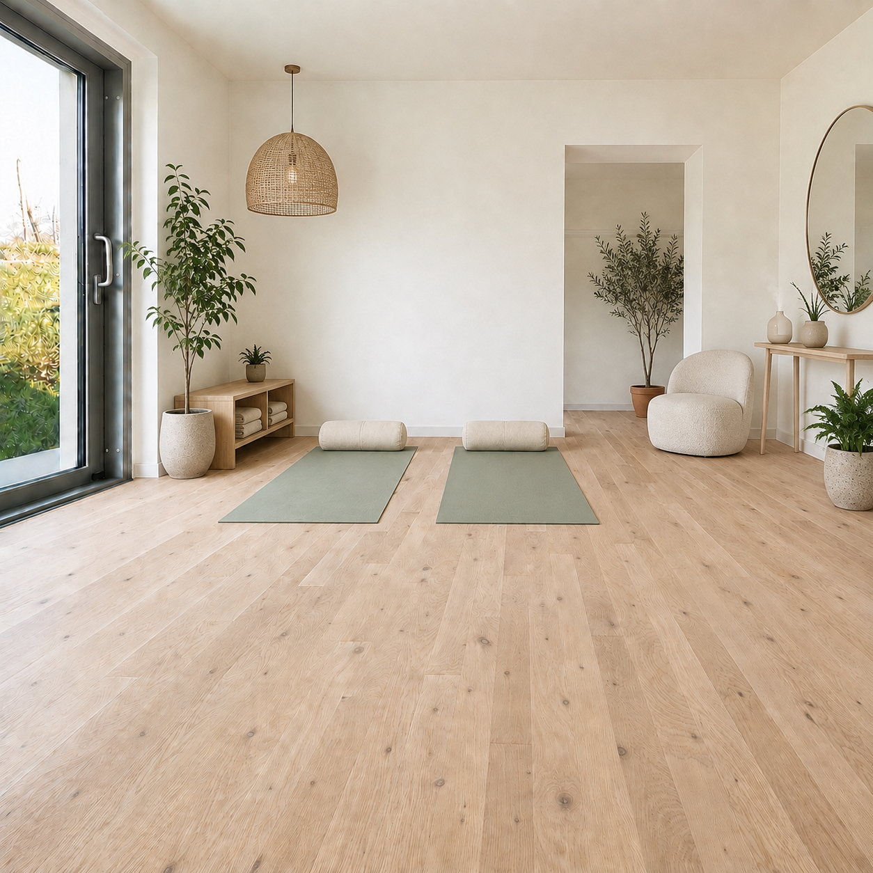Henry County White Oak Unfinished Hardwood 3/4