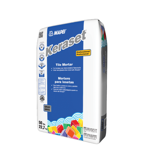 Keraset White 50 lb. White Wall Powder Mortar