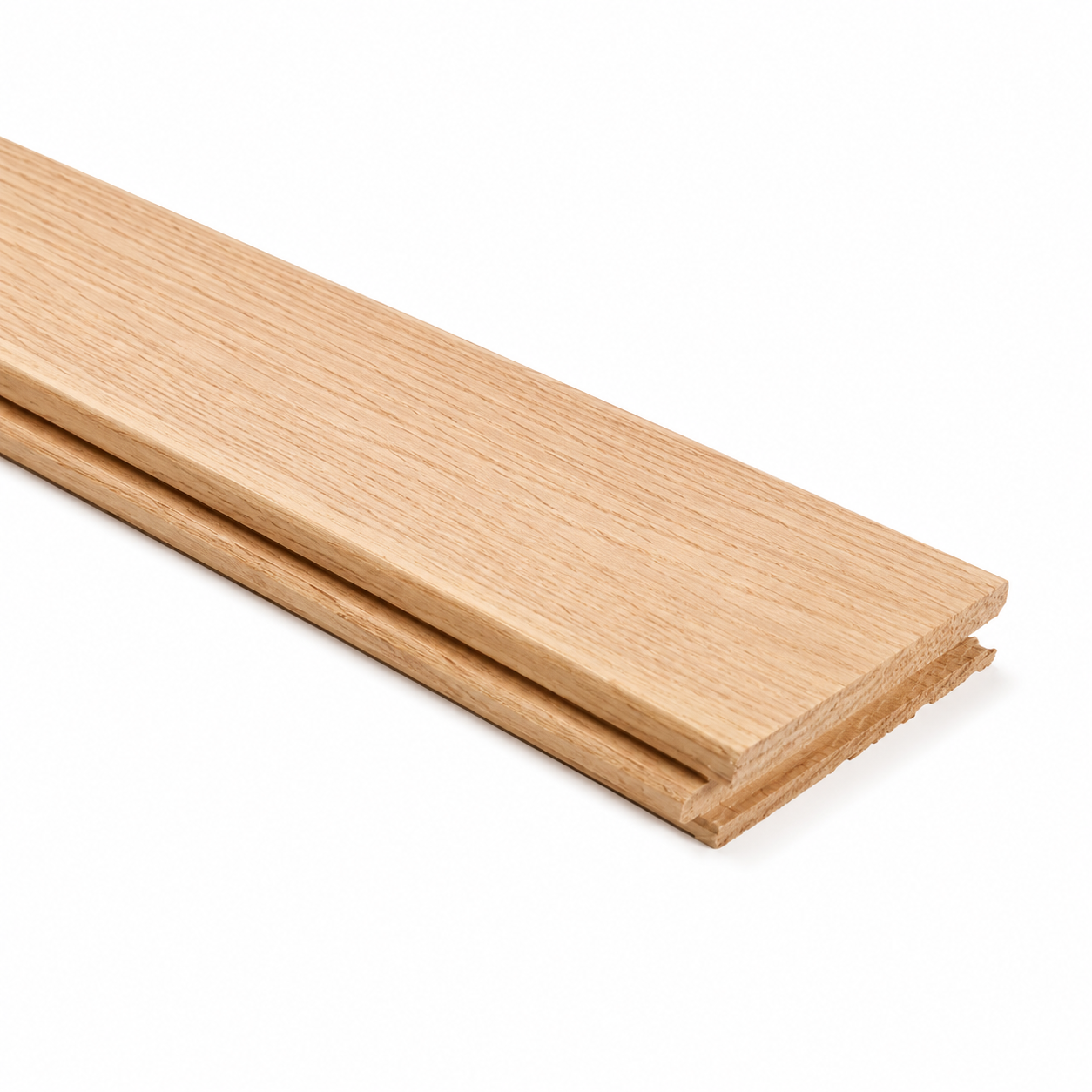 Cumberland Red Oak Unfinished Hardwood #1 Common 3/4 in x 2-1/4 in (19.7 SF/Bundle)