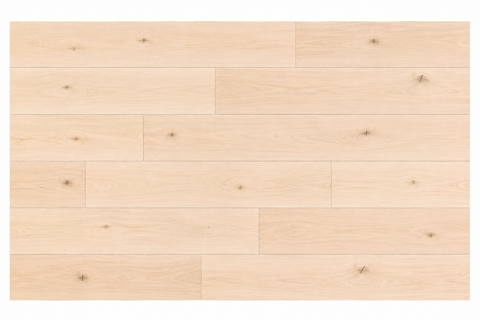Cumberland White Oak Unfinished Hardwood #1 Common 3/4 in x 4 in (23.34 SF/Bundle)