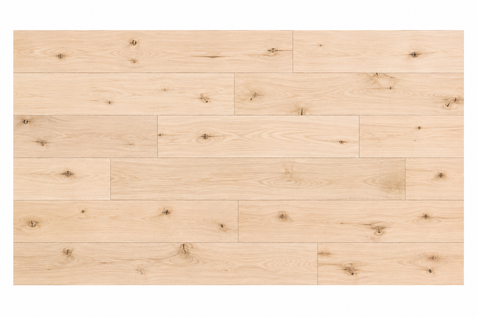 Cumberland White Oak Unfinished Hardwood #2 Common 3/4 in x 4 in (23.34 SF/Bundle)