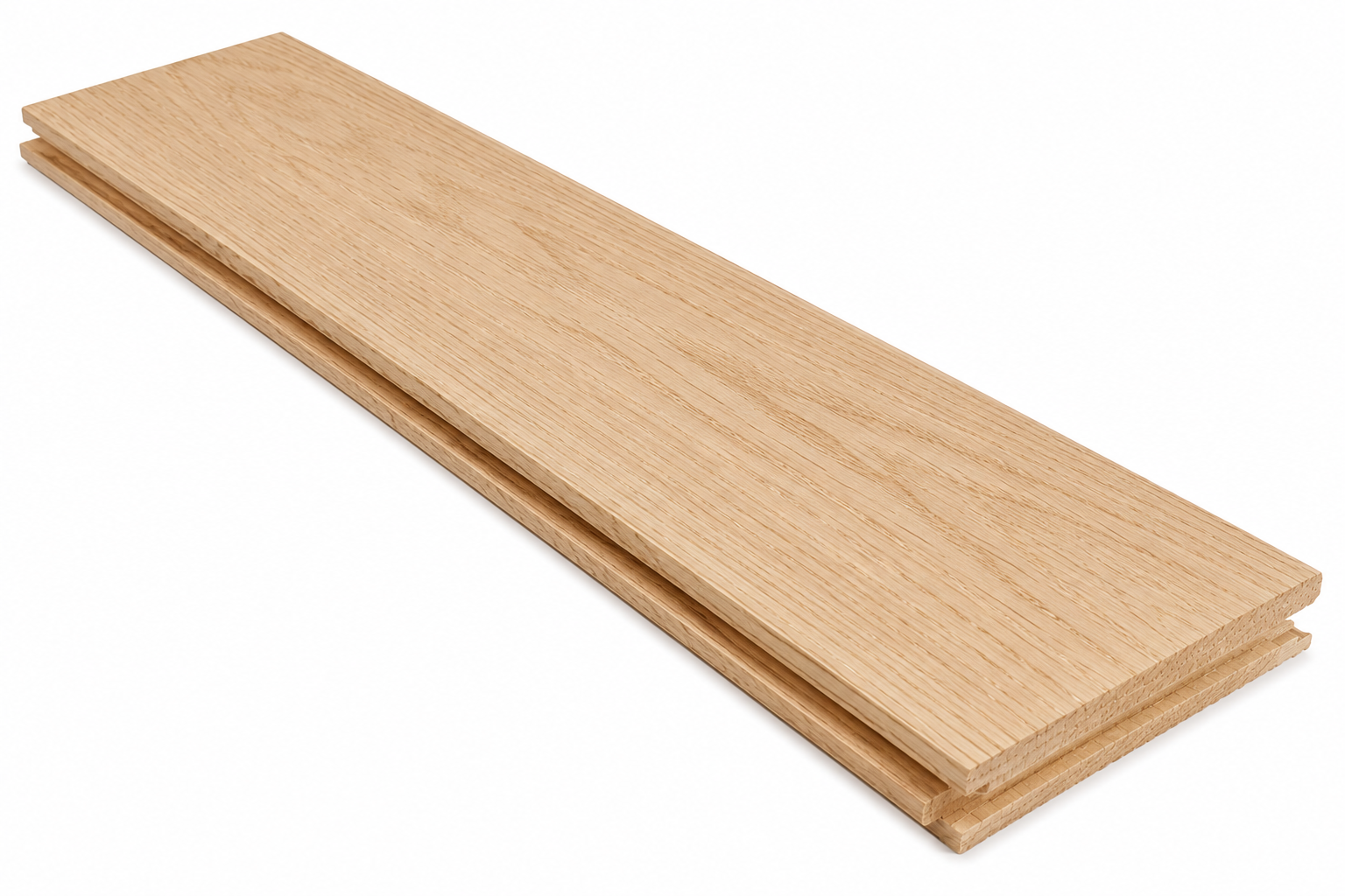 Cumberland White Oak Unfinished Hardwood #1 Common 3/4 in x 5 in (23.34 SF/Bundle)