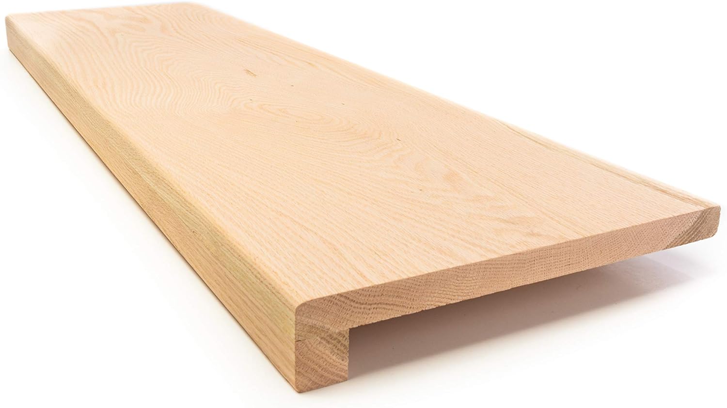 Red Oak Square Stair Nose 1 in x 5-1/4 in with 3/4 in Landing