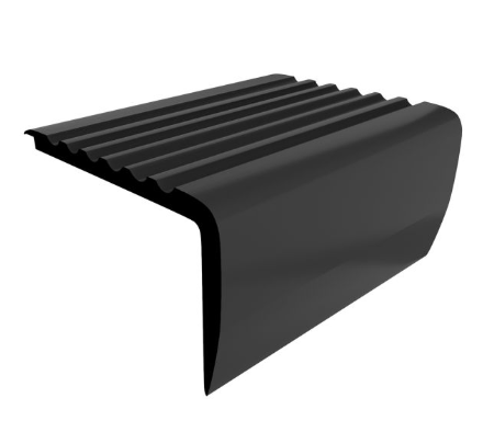 Flexco Rubber Overlap Stair Nosing 12 ft