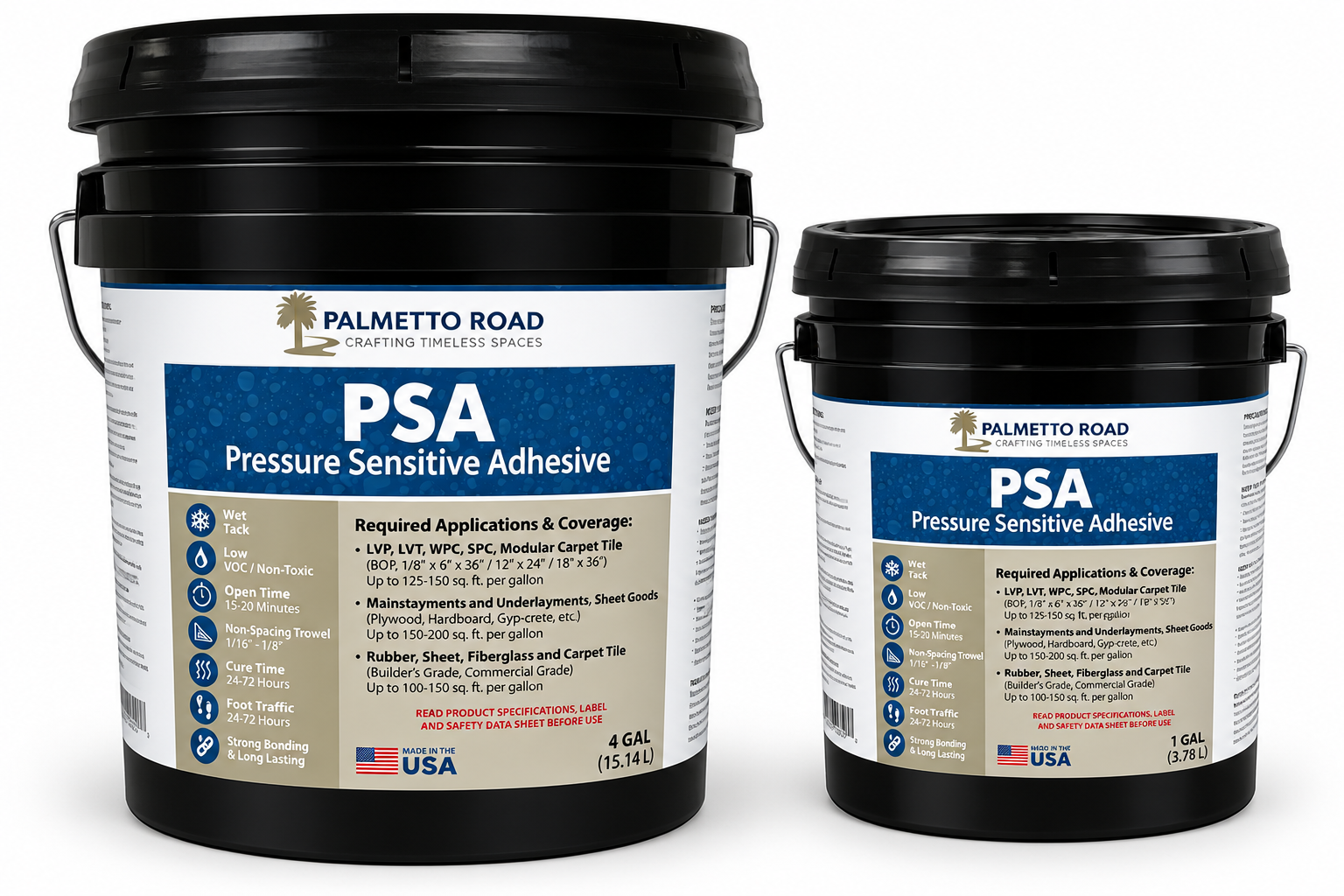 Palmetto Road Pressure Sensitive Adhesive