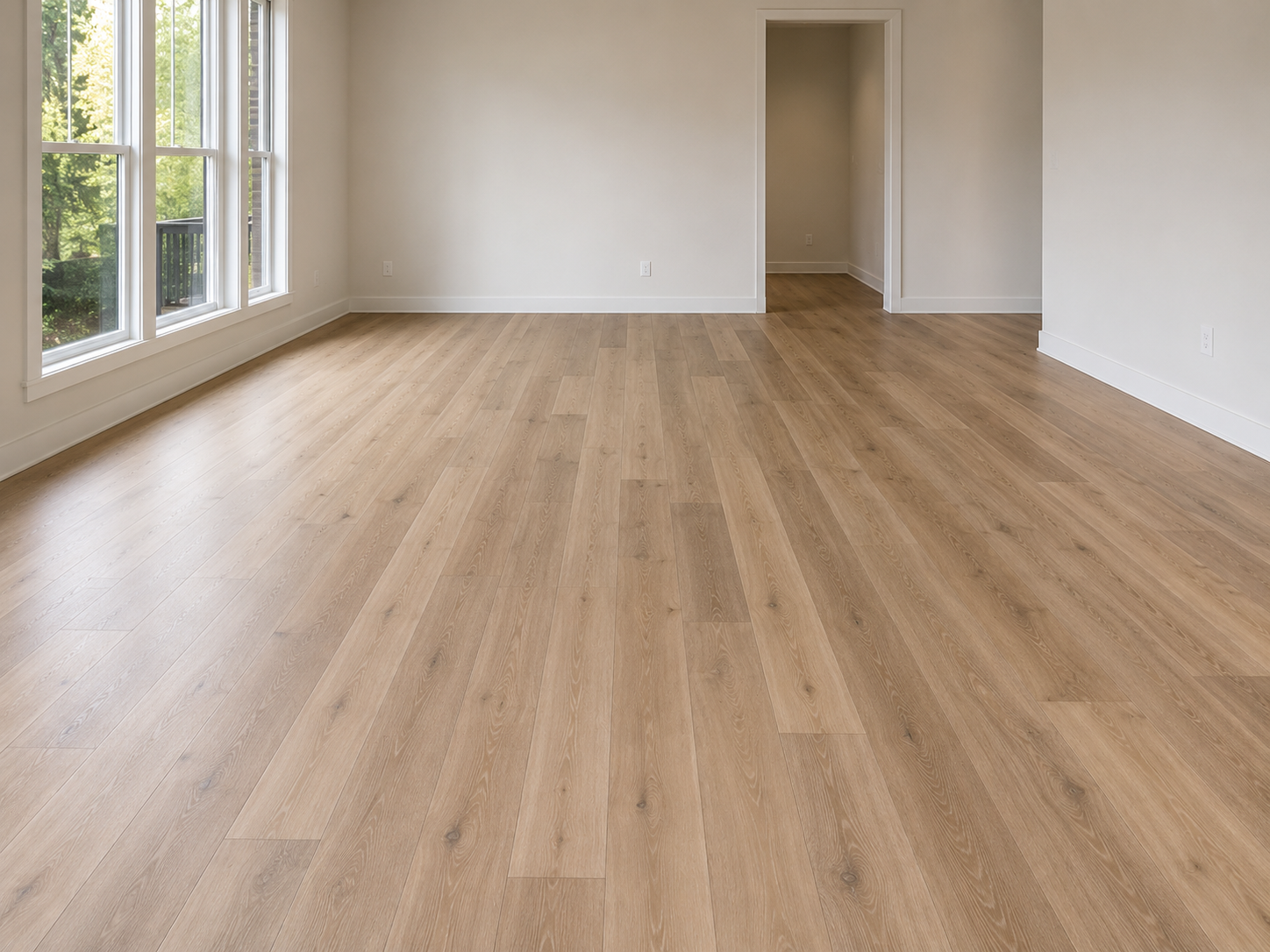 Oakcrest Engineered White Oak Hardwood 5/8 in x 3-1/4 in (4 mm Wear Layer, 5-Ply)
